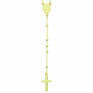 Amen Amen Időtlen aranyozott nyaklánc Rosary CRO25G kép
