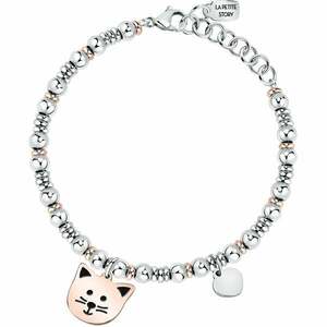 La Petite Story La Petite Story Aranyos bicolor karkötő Macska Family LPS05ASF69 kép