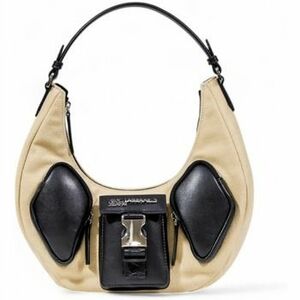 Táskák Karl Lagerfeld KLJ CANVAS MIXED HALFMOON BAG A3W30235 kép