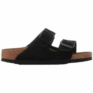 Szandálok / Saruk BIRKENSTOCK Arizona Suede Leather Narrow - Black kép