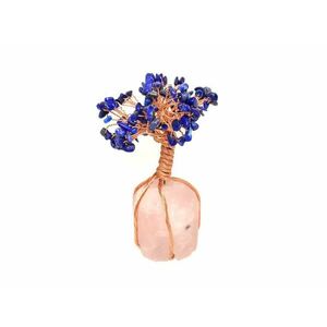 Ásványfa réz Lapis lazuli 15cm kép