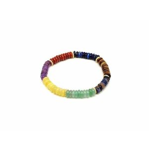 Csakra korong karkötő köztessel 6x2mm kép