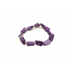 Csaroit amorf darabos karkötő 4-6x9-11x10-16mm kép