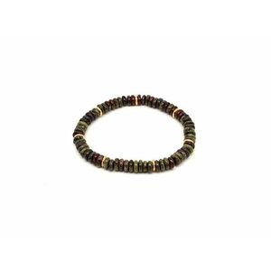 Jáspis Sárkány korong karkötő köztessel 6x2mm kép