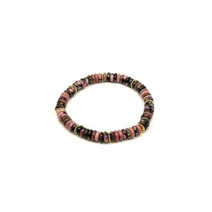 Rodonit korong karkötő köztessel 6x2mm kép