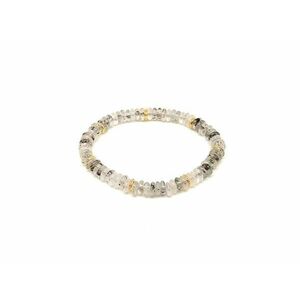 Turmalinkvarc korong karkötő köztessel 6x2mm kép