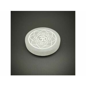 Szelenit korong om mandala kör 8-9cm kép