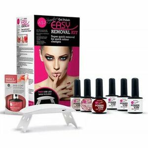 Köröm ápolási és díszítési kiegészítők Asp Easy Removal Signature Gel Nail Polish Kit kép