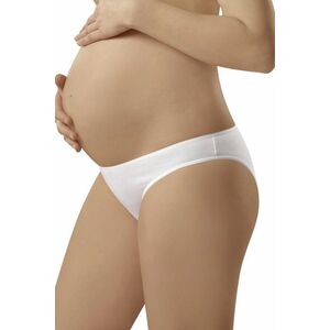 Női kismama bugyi Mama mini white kép