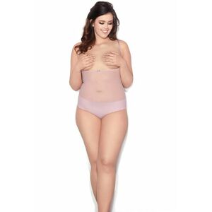 Női alakformáló body Glam string pink kép