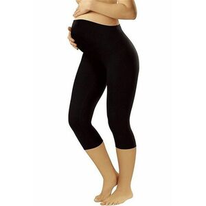 Női kismama leggings Leggins short black kép