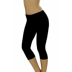 Női leggingsz Leggins short black kép