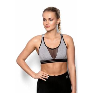 Fitness top Ariela grey kép
