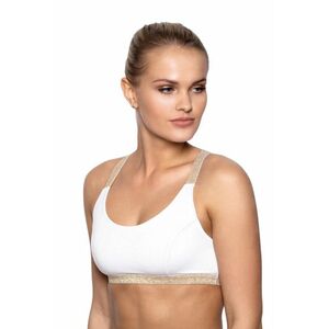 Fitness top Areta white kép