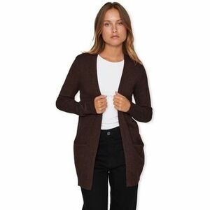 Kabátok Vila Noos Ril Cardigan - Coffee Bean kép