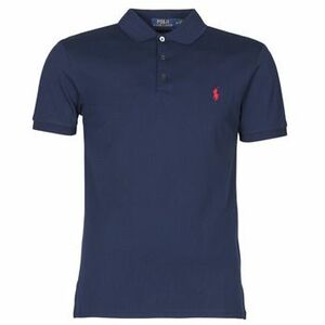 Rövid ujjú galléros pólók Polo Ralph Lauren POLO CINTRE SLIM FIT EN COTON STRETCH MESH LOGO PONY PLAYER kép