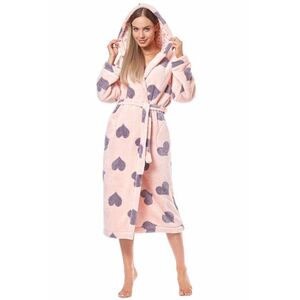 Nöi fürdőköpeny Kola long pink kép