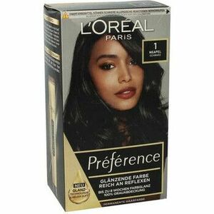 Hajfestés L'Oréal Paris Permanent Hair Color Preference - 01 Noir Napoli kép