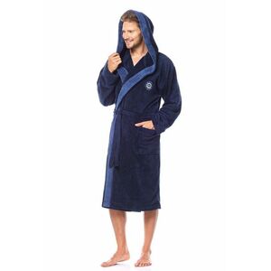 Férfi fürdőköpeny George dark blue kép