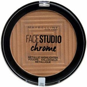 Highlighters Maybelline New York Face Studio Chrome Metallic Highlighter Powder - 100 M0 kép