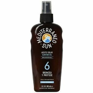 Napvédők Mediterraneo Sun Sun Tanning Oil Dark SPF6 200 ml - Coconut kép