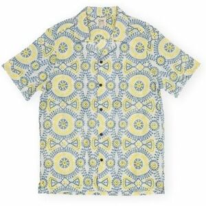 Hosszú ujjú ingek Otherwise Leela Shirt - Yellow/Blue kép