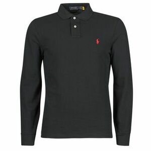Hosszú ujjú galléros pólók Polo Ralph Lauren POLO AJUSTE DROIT EN COTON BASIC MESH LOGO PONY PLAYER kép