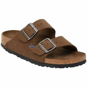 Szandálok / Saruk BIRKENSTOCK Arizona SF Suede Leather Narrow - Dark Tea Tonal kép