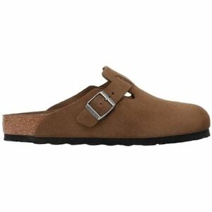 Szandálok / Saruk BIRKENSTOCK Boston Suede Leather Narrow - Dark Tea Tonal kép