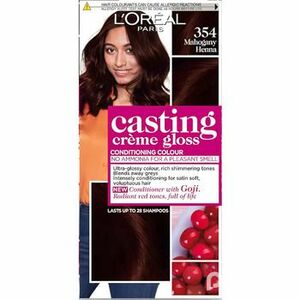 Hajfestés L'Oréal Paris Casting Crème Gloss Hair Color - 354 Mahagony Henna kép