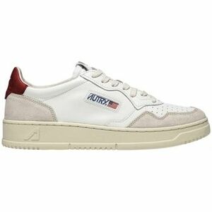 Divat edzőcipők Autry Medalist Low Suede W - White/Red kép