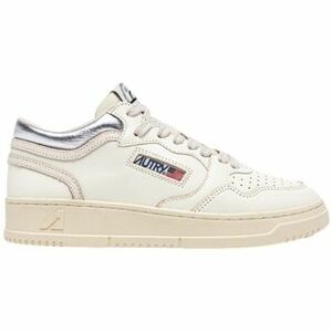 Divat edzőcipők Autry Med-Way Mid W - White/Crack Silver kép
