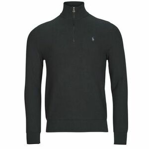 Pulóverek Polo Ralph Lauren PULL DEMI ZIP EN COTON TEXTURE kép