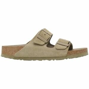 Szandálok / Saruk BIRKENSTOCK Arizona SF Suede Leather Narrow - Faded Khaki kép