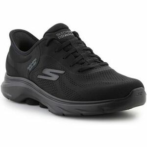 Rövid szárú edzőcipők Skechers Go Walk 7-Valin 216550-BBK Black kép