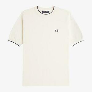 Pólók / Galléros Pólók Fred Perry TEXTURE FRONT KNITTED T-SHI kép