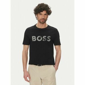 BOSS Póló Glamping 50537834 Fekete Regular Fit kép