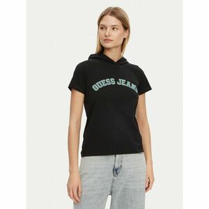 Guess Póló W5GP28 J1314 Fekete Regular Fit kép