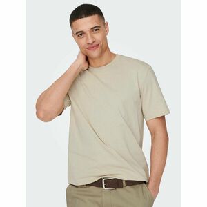 Only & Sons Póló 22025208 Bézs Regular Fit kép