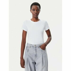 Calvin Klein Jeans Póló Logo J20J225540 Fehér Regular Fit kép