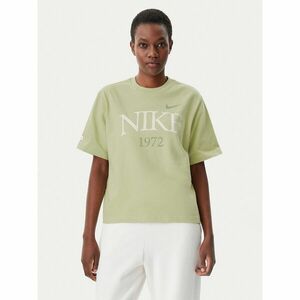 Nike Póló FQ6600 Zöld Loose Fit kép