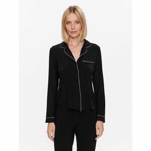 Hunkemöller Pizsama felső Jacket 201739 Fekete Regular Fit kép