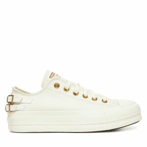 Tornacipő Converse Chuck Taylor All Star Lift Platform Buckle A11866C Fehér kép