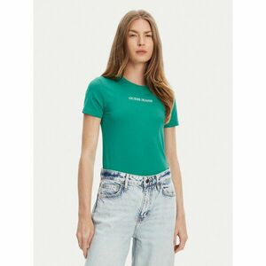 Guess Jeans Póló W4YI01 J1314 Zöld Slim Fit kép