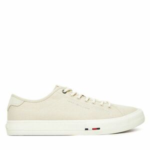 Teniszcipő Tommy Hilfiger Hi Vulc Street Canvas FM0FM05515 Bézs kép