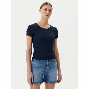 Tommy Jeans Póló DW0DW19502 Sötétkék Slim Fit kép