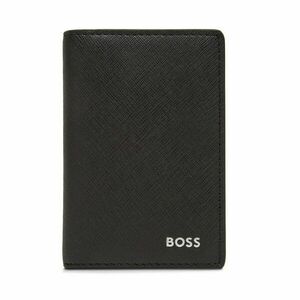 Bankkártya tartó BOSS Zair 50548808 10247449 01 Fekete kép