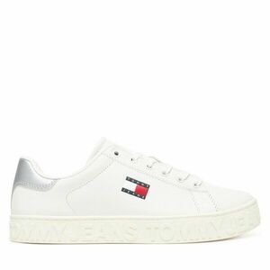 Sportcipők Tommy Jeans Tjw Logo Outsole Sneaker Ess EN0EN02703 Ekru kép