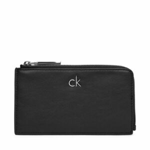 Bankkártya tartó Calvin Klein Ck Re-Lock Lg Cc Holder W L Zip LV04F1032G Fekete kép