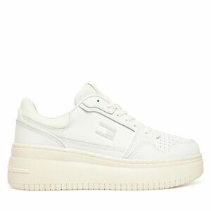 Sportcipők Tommy Jeans Tjw Retro Basket Flatform EN0EN02840 Ekru kép